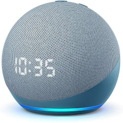 Nuevo Echo Dot (4ta Gen) - Bocina inteligente con reloj y Alexa cover