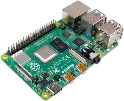 Raspberry Pi 4 Modelo B 2019 Quad Core 64 bit WiFi Bluetooth (4 GB) cover